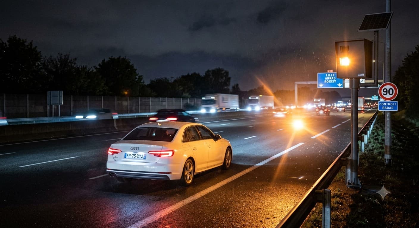 Amende reçue à l'étranger pour une infraction commise en France